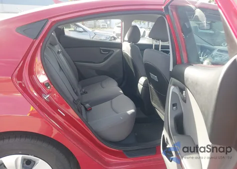 2016 Hyundai Elantra Se from USA, damaged, VIN KMHDH4AE0GU542855